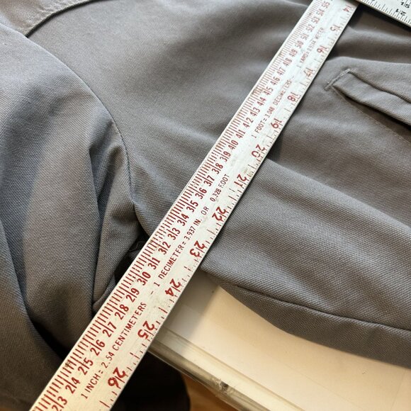 Vintage Mens Grey Arizona Bomber Jacket Canvas Embroidered Kachina XL - Picture 5 of 11